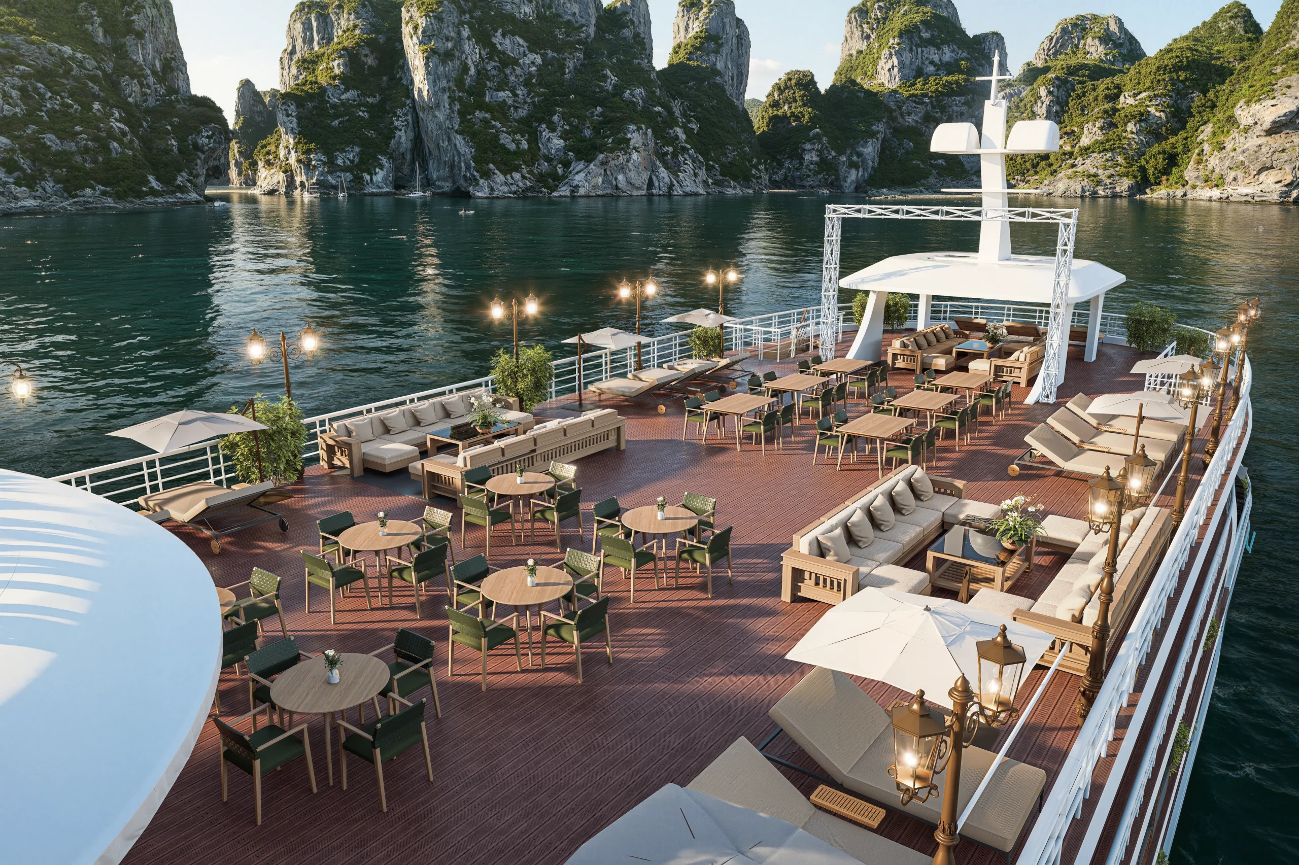 Journey Deeper into Bai Tu Long Bay Detail