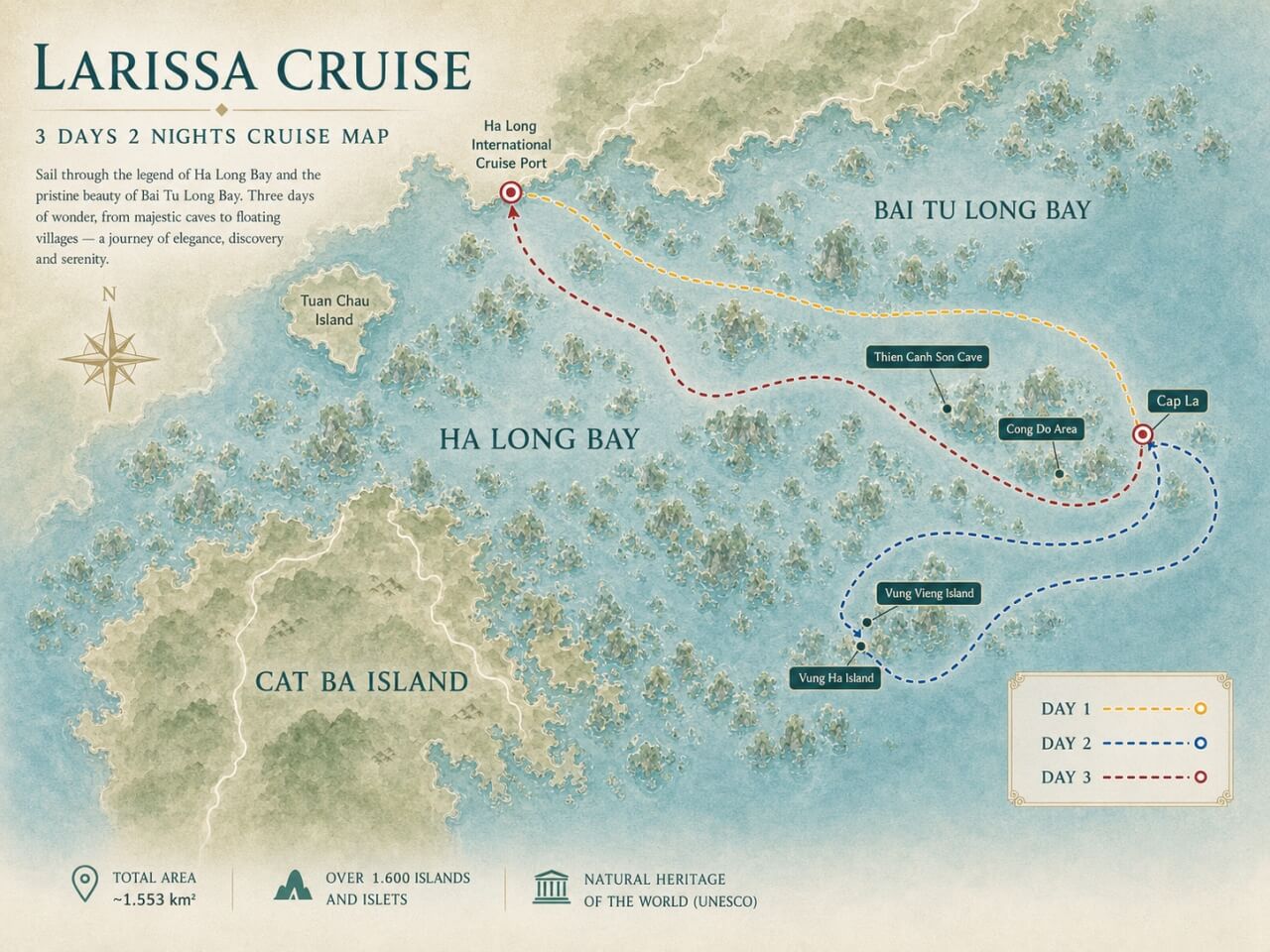 Journey Deeper into Bai Tu Long Bay